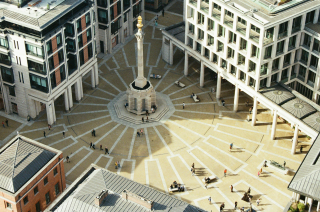 view of paternoster square in London