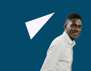 Male IT job candidate.