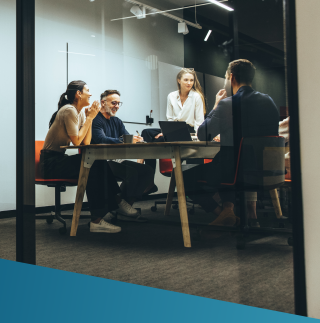 Team Meeting in Office